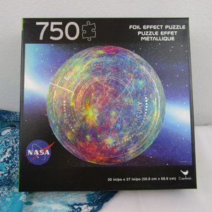 NASA 750 Piece Foil Effect Planet Jigsaw Puzzle